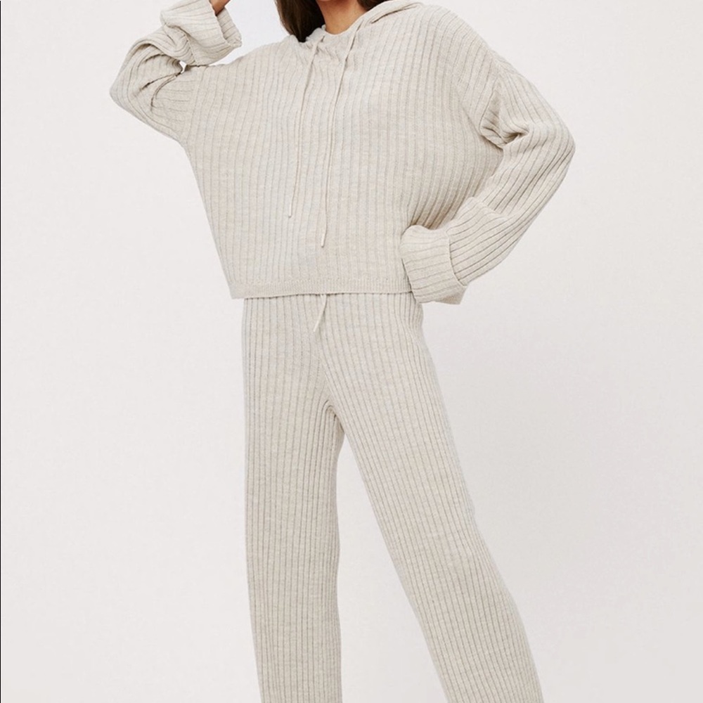 nasty gal | knitted lounge set